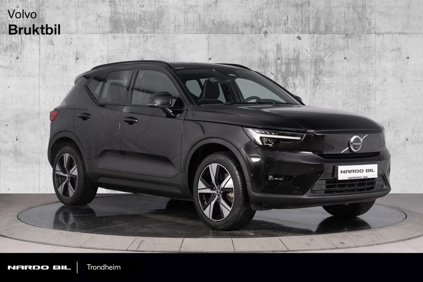 Bilde 1 av Volvo XC40 Recharge Twin motor Ultimate 408 hk. 20"/Krok/360/Soltak/Pixel/VOC