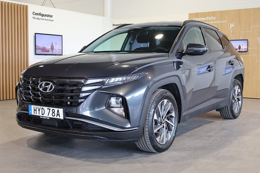 Bild 1 av Hyundai Tucson 1,6 T-GDI MHEV Essential Aut Navi Kamera Leasbar