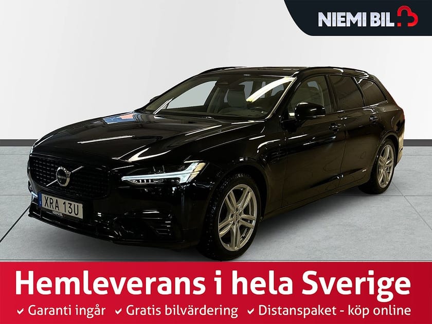 Bild 1 av Volvo V90 PLUG-IN T8 AWD Ultimate Dark MOMS Drag Pano HuD 360°
