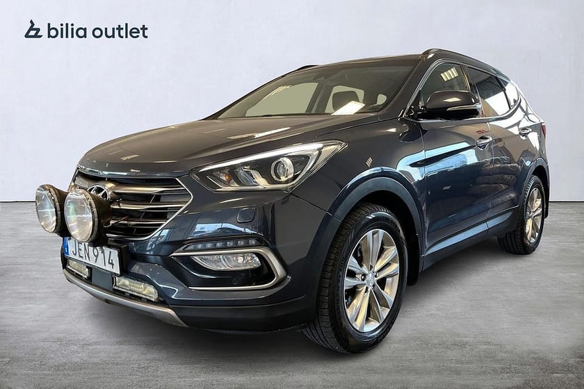 Bild 1 av Hyundai Santa Fe 2.2 CRDi 4WD Premium Läder Drag Värmare Kamera 200hk