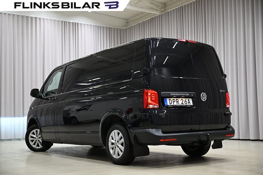Bild 4 av Volkswagen Transporter 4Motion DSG 150HK Nedlackad|LED|Drag|Värmare|Backkamera
