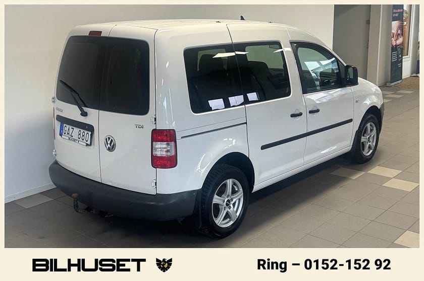 Bild 2 av Volkswagen Caddy Skåpbil LIFE 1.9 TDI 5-SITS DIESELVÄRMARE DRAG