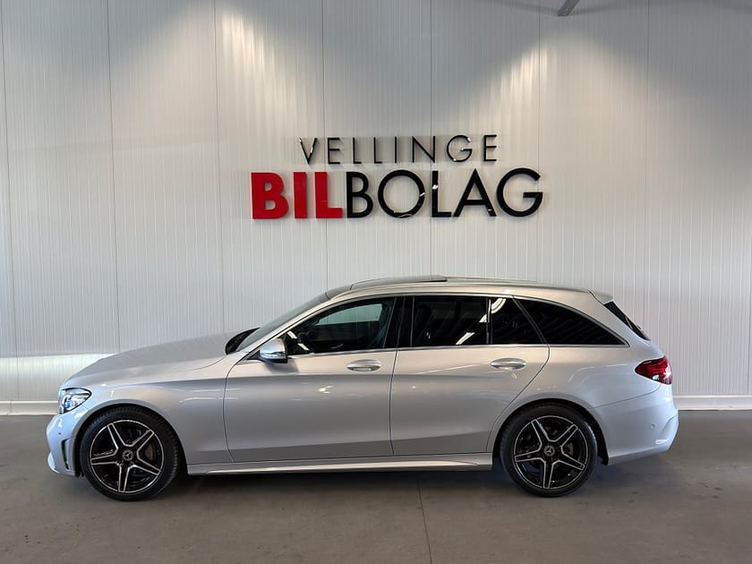 Bild 1 av Mercedes-Benz C 200 T 9G-Tronic AMG Pano Cockpit Navi B-Kamera Drag