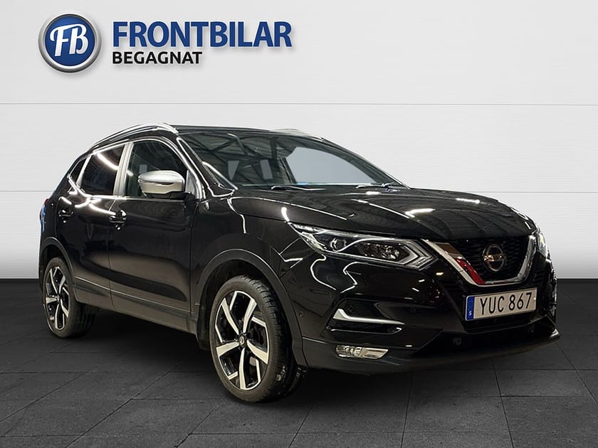 Bild 1 av Nissan Qashqai 1.3 DIG-T/Tekna+/Panorama/360 Kamera/Skinn/