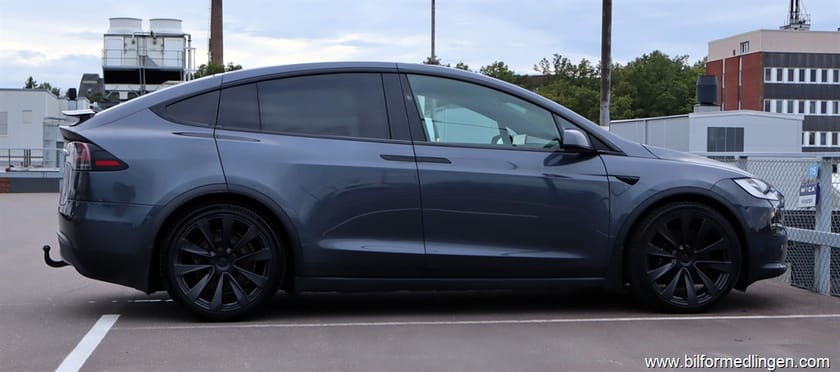 Bild 4 av Tesla Model X Plaid AWD 1020hk S/V-hjul 1 ägare Moms