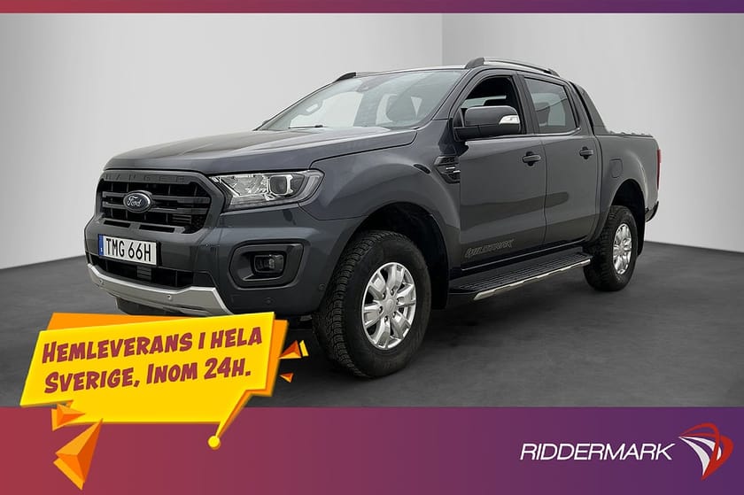 Bild 3 av Ford Ranger Dubbelhytt Wildtrak 213hk 4x4 Värm Drag Diff Moms 1-Ägare