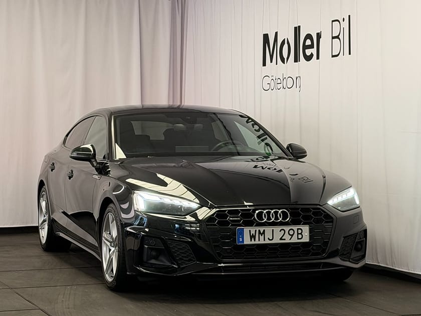 Bild 1 av Audi A5 Sportback 45 TFSI quattro Matrix/Svart opt/El stol