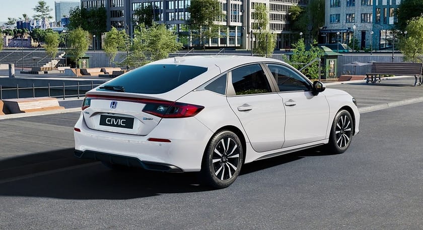 Bild 2 av Honda Civic e:HEV Elegance FullHybrid | Lager | 8 År garanti