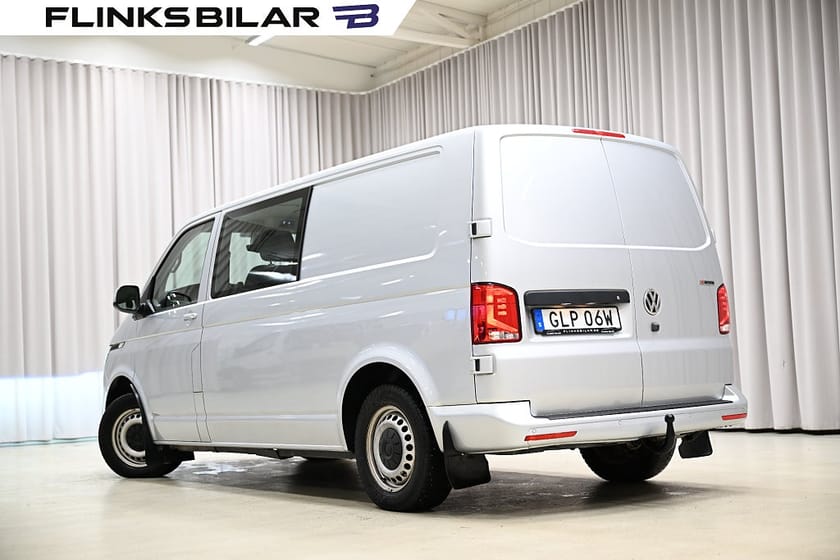 Bild 5 av Volkswagen Transporter Kombi 4Motion 150HK Kombi|Dubbelhytt|LED|Drag|Värmare|Leasbar