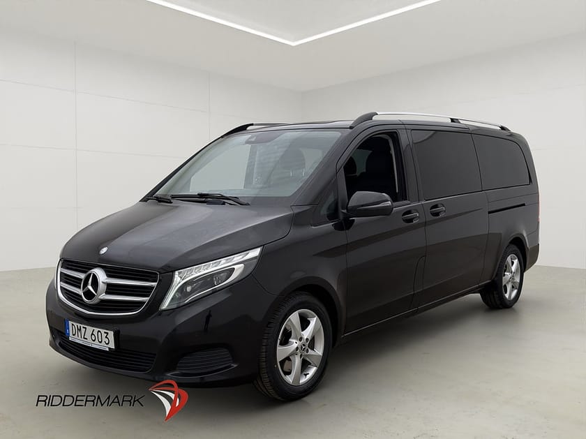 Bild 1 av Mercedes-Benz V 250d 3.1t 250 X-Lång Värmare B-Kamera Skinn 8-Sits