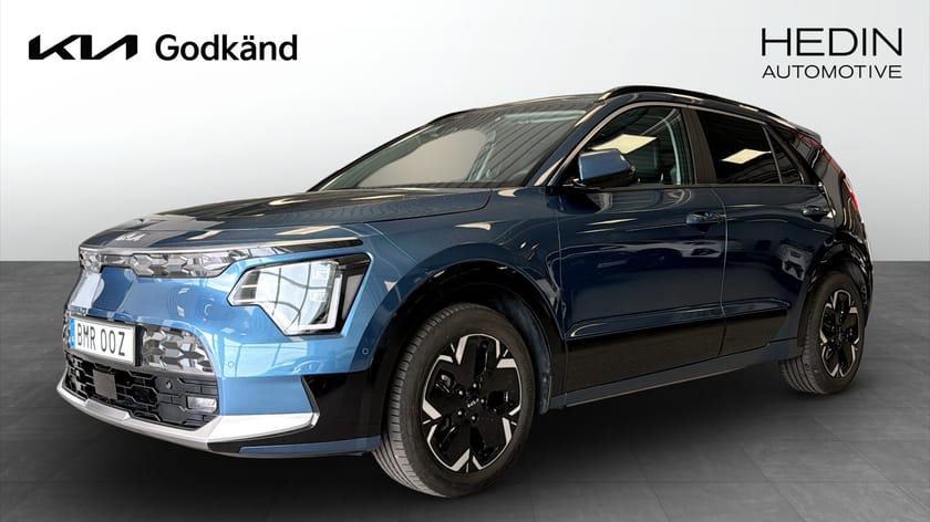 Bild 1 av Kia Niro EV ADVANCE PLUS SVART C-STOLPE SOLLUCKA