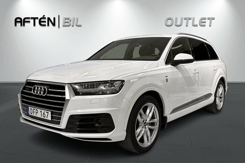 Bild 1 av Audi Q7 3.0 TDI Quattro 272HK S-Line 7-sits Pano Luft-Fjädring