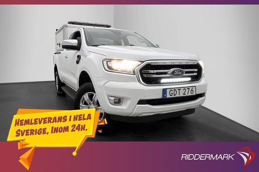 Bild 3 av Ford Ranger SuperCab 2.0 4x4 Värmare Drag Diff CARPLAY Påbyggnad Moms