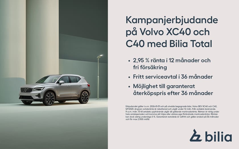 Bild 4 av Volvo XC40 Recharge Single Motor Core Edition, Ränta 2,95%, Navigation, on call
