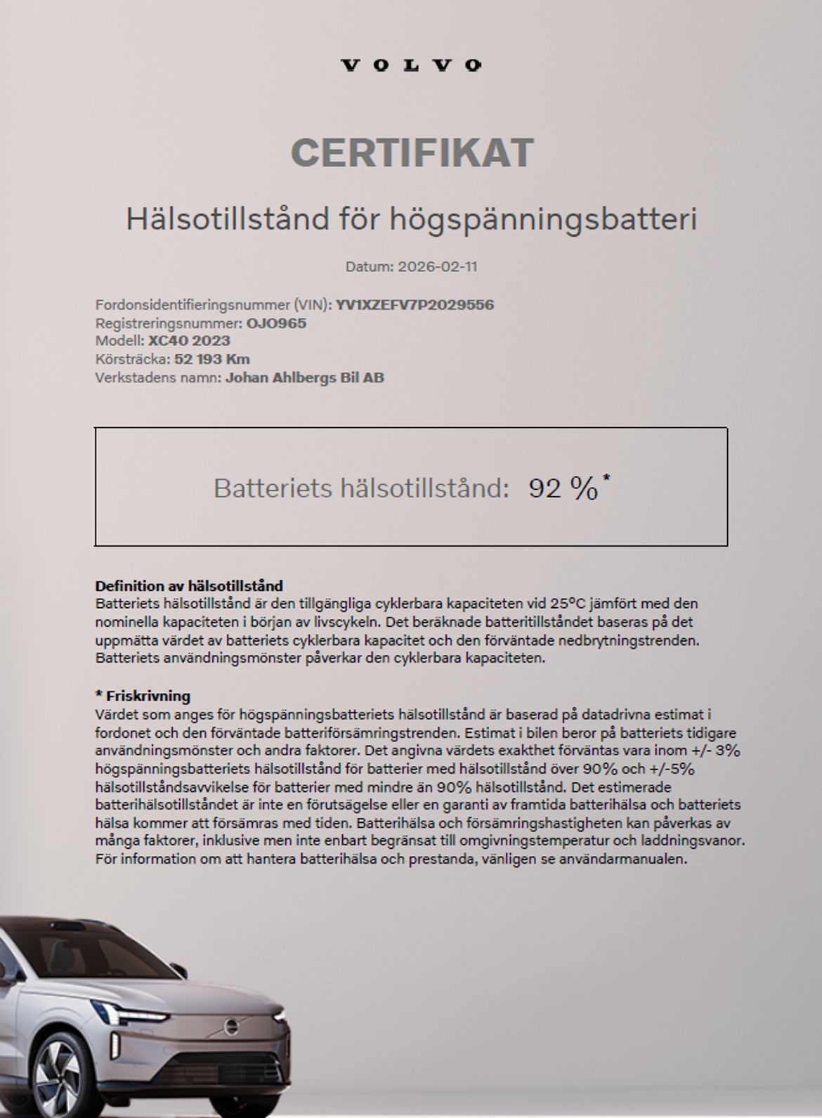 Volvo XC40 2023 - miniatyr 16