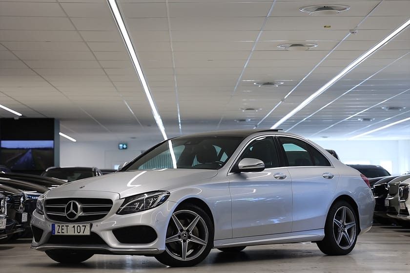 Bild 3 av Mercedes-Benz C 220 d 4MATIC AMG Line Pano B-kamera