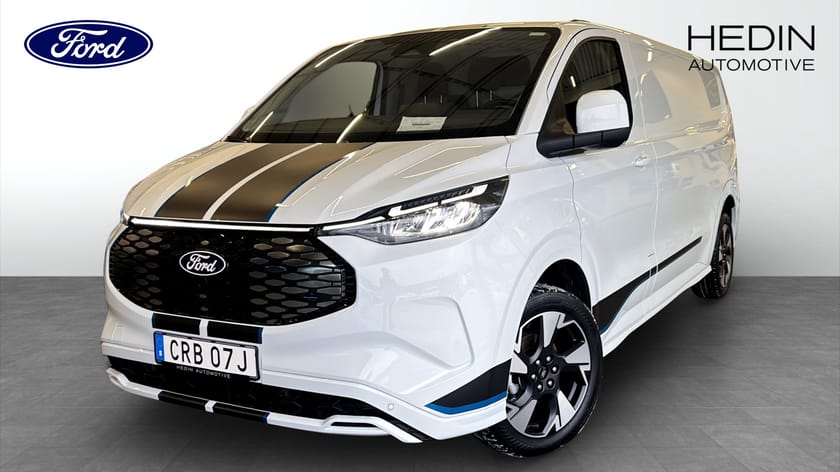 Bild 1 av Ford E-Transit Custom 340 E-CUSTOM V710 SPORT SKÅP 340L DEMO