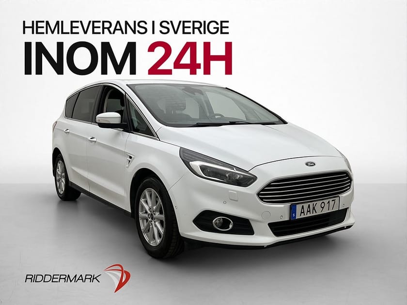 Bild 3 av Ford S-Max TDCi 150hk Business 7-Sits Värmare Drag Kamera