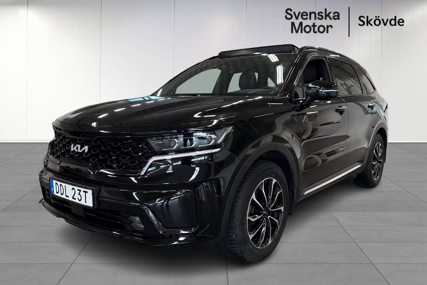 Bild 1 av Kia Sorento PHEV Advance Plus Panorama Black Edition Bränselvärmare Elektrisk dragkrok MOMS