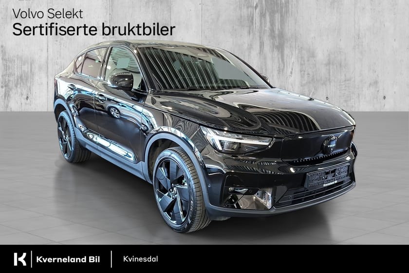 Bilde 1 av Volvo EC40 Twin Motor Performance Perf Ultra Black Edition ACC/Krok/360/Pixel/HK
