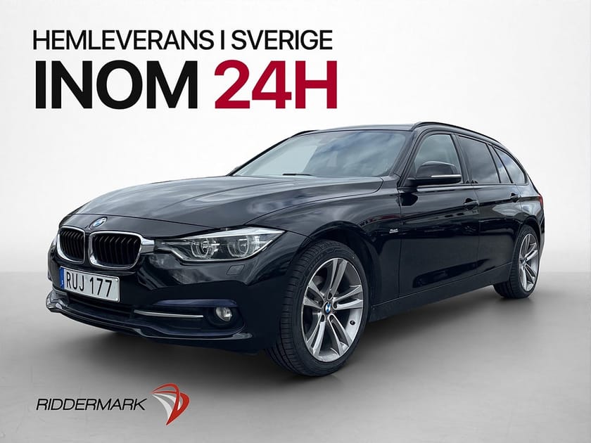 Bild 1 av BMW 318d xDrive Touring 318 Sport line HiFi Navi Sensorer Dragkrok