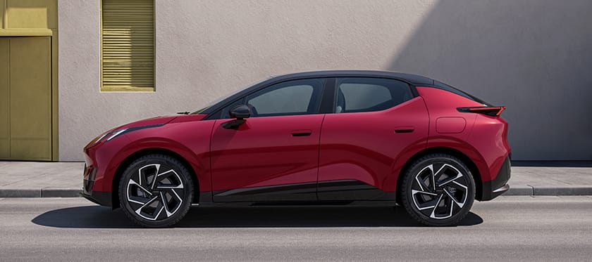 Lynk & Co 02 More - helt elektrisk. Privatleasing från 4495 kr/mån  bakgrundsbild