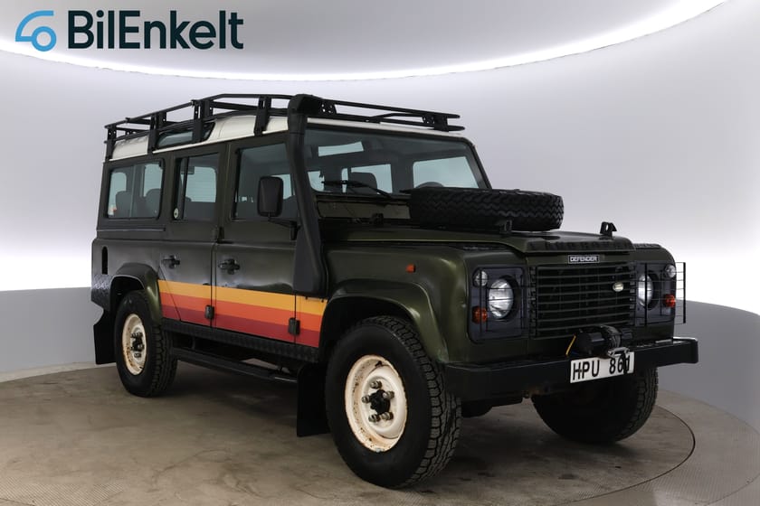 Bild 2 av Land Rover Defender 110 Kombi 2.5 Tdi 4X4 Vinsch 9-Sits