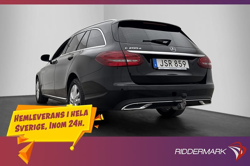 Bild 4 av Mercedes-Benz C 200 T d 150hk Avantgarde Dragkrok Värm Kamera