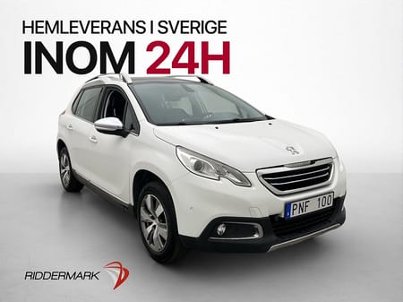 Peugeot 2008 1.2 VTi 82hk Allure Panorama M-Värmare Dragkrok