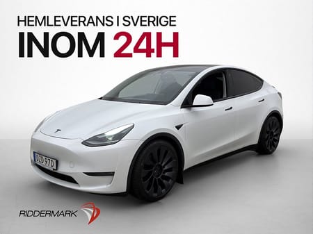 Tesla Model Y Performance AWD Svensksåld Drag MOMS