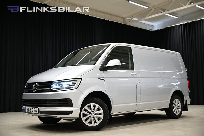 Bild 1 av Volkswagen Transporter 4Motion DSG 150HK Nedlackad|LED|Drag|Värmare