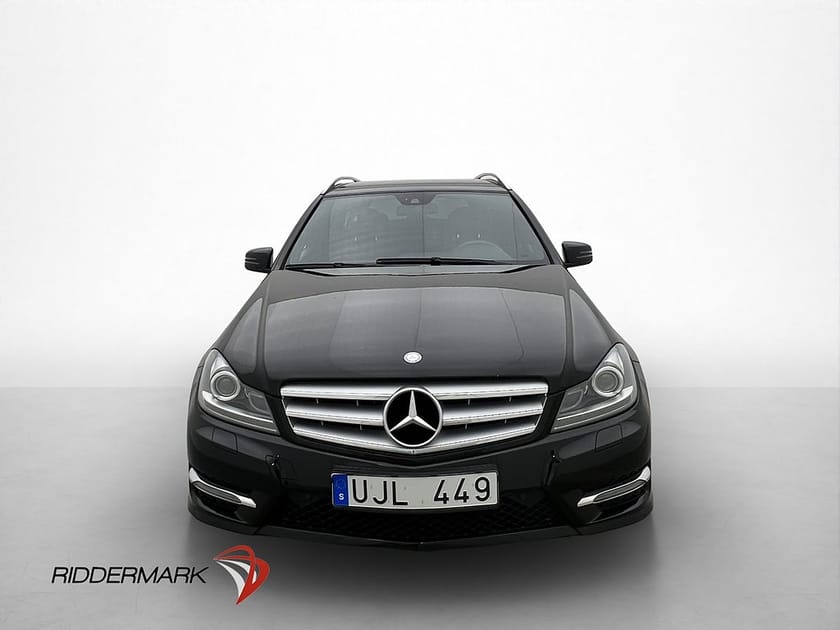 Bild 2 av Mercedes-Benz C 220 T CDI 170hk AMG Drag Blueooth Halvskinn