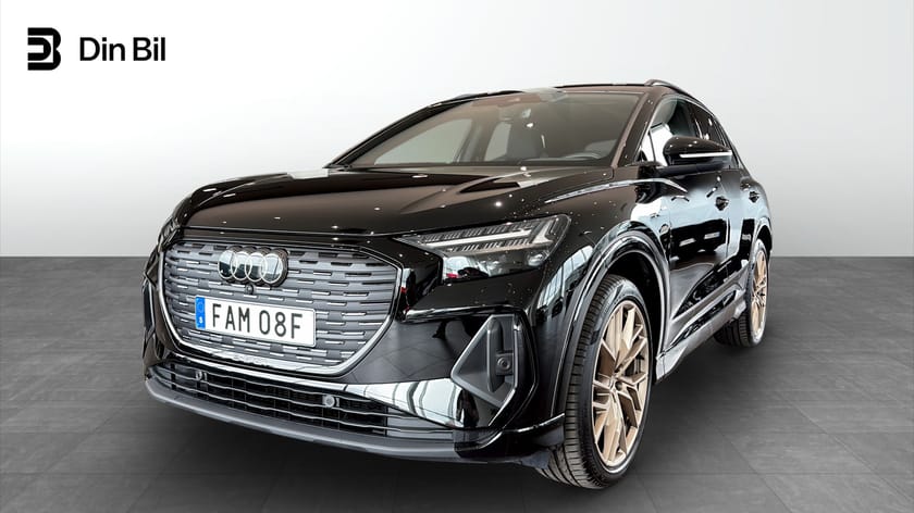 Bild 1 av Audi Q4 55 e-tron quattro q S-line / Editon one / Evolutionspaket / Dragk