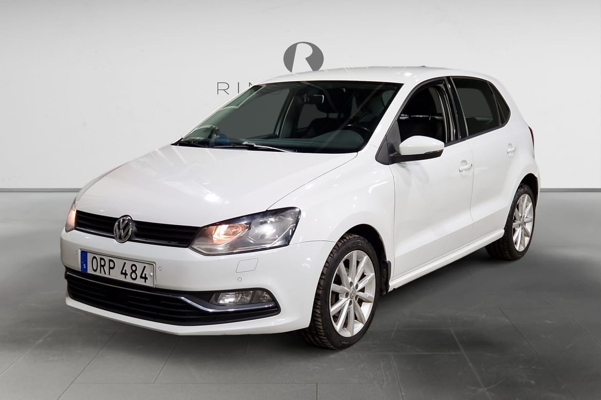 Volkswagen Polo 5-dörrar 1.2 TSI BMT Manuell, 90hk, 2015