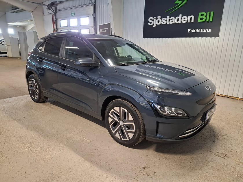 Bild 4 av Hyundai Kona Electric 64 kWh 204 hk Adv Kamera Navi Skinn HUD Adaptiv Farth