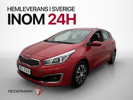 Kia cee'd 1.6 CRDi 136hk Bluetooth Farthållare P-Sensorer