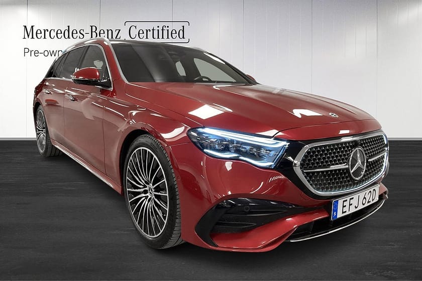 Bild 2 av Mercedes-Benz E 300 T e AMG Premium Drag Läder 360 kamera elstolar