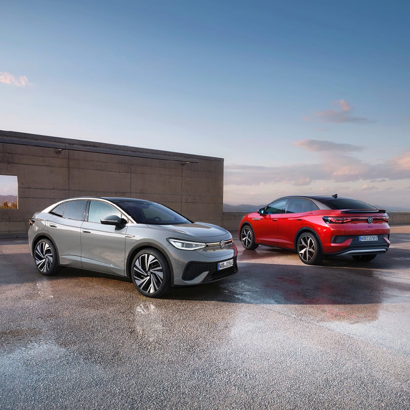 Helt elektriska ID.5 bakgrundsbild