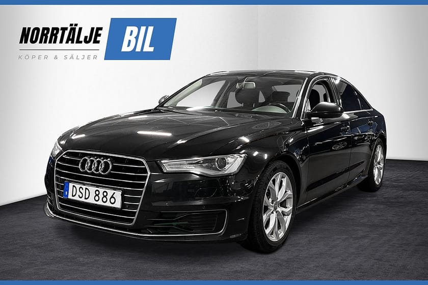 Bild 1 av Audi A6 Sedan 2.0 190 HK TDI S TRONIC KAMREM BYTT NYBES 18"