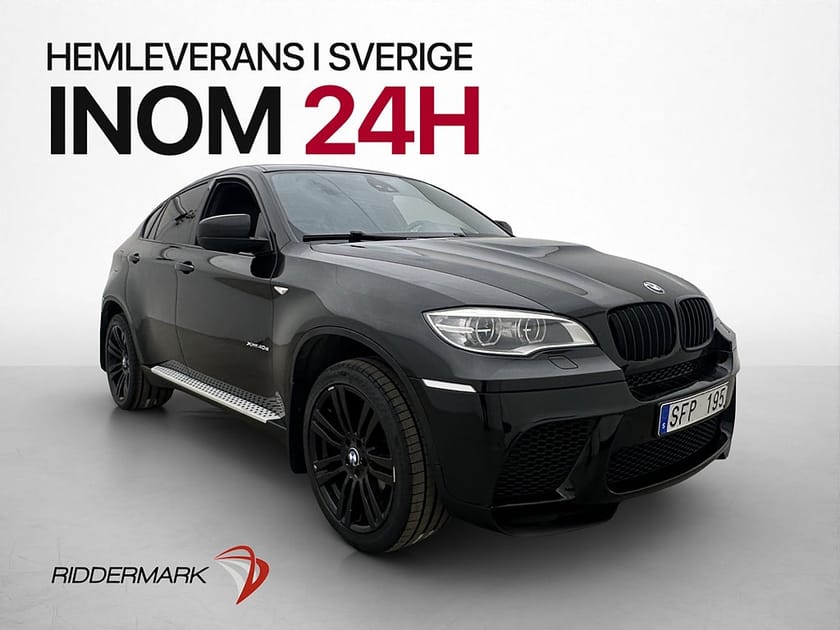 Bild 3 av BMW X6 xDrive40d 306hk M-Sport värmare Kamera Drag taklucka