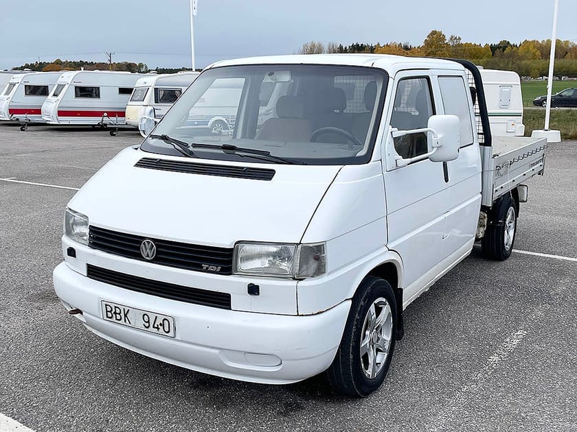 Bild 2 av Volkswagen Transporter Chassi Double Cab 2.8t 2.5 TDI 102hk