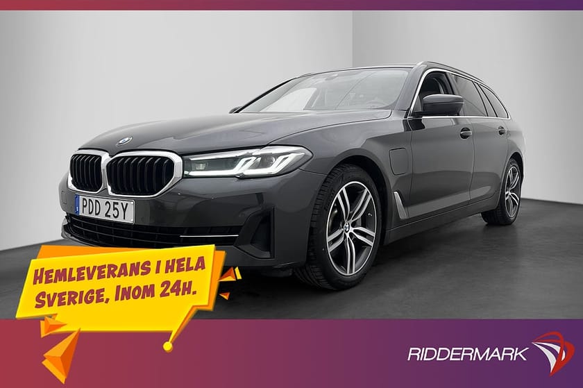Bild 3 av BMW 530e xDrive Touring 292hk HiFi Kamera Skinn CarPlay Drag