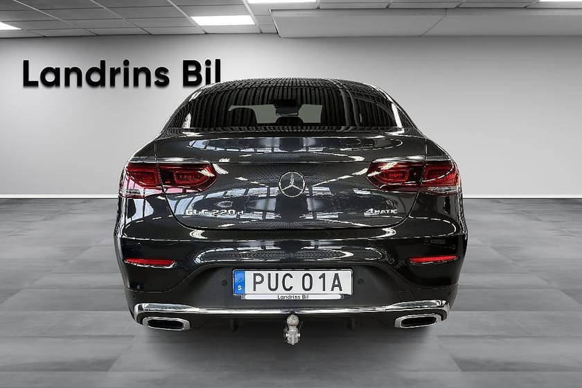 Bild 5 av Mercedes-Benz GLC 220 d Coupé 4MATIC /AMG Line /Taklucka /Värmare /Drag