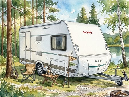Dethleffs Trailer C'Joy 390, 1100kg