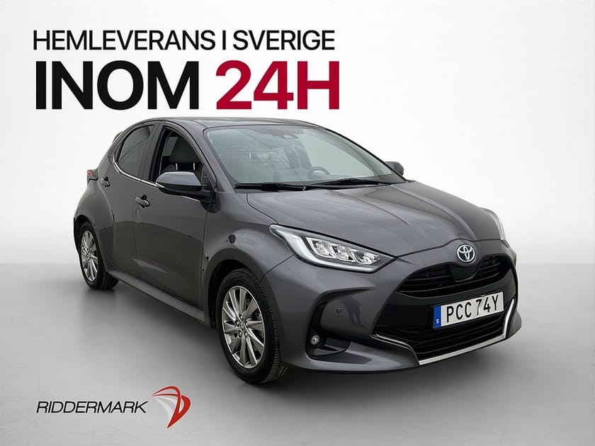 Bild 2 av Toyota Yaris Hybrid CVT Style Edition Kamera Navi Rattvärme