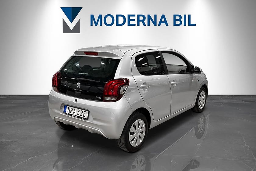 Bild 5 av Peugeot 108 5-dörrar 1.0 VTi Euro 6 Backkamera Bluetooth Nyservad