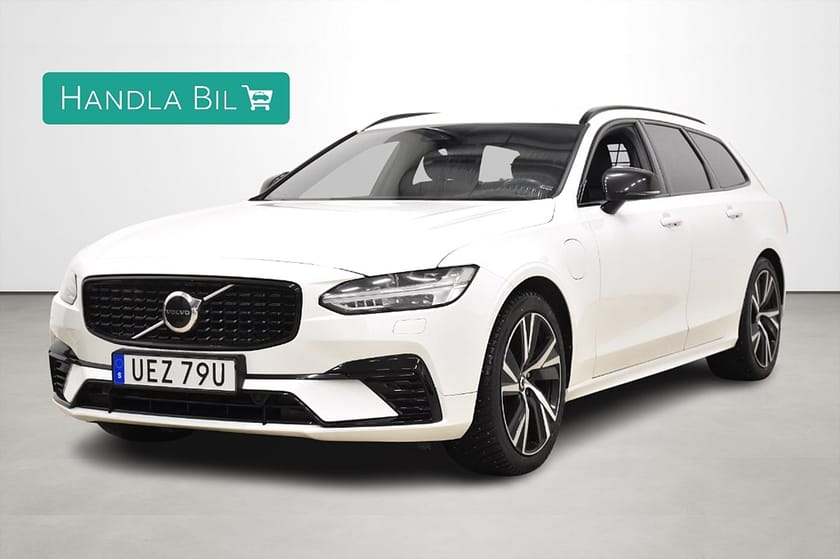 Bild 1 av Volvo V90 Recharge T6 AWD R-Design H/K Drag B-Värm 340hk