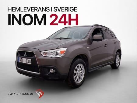 Mitsubishi ASX 1.6 MIVEC 117hk AS&G M/K Värmare ISOFIX
