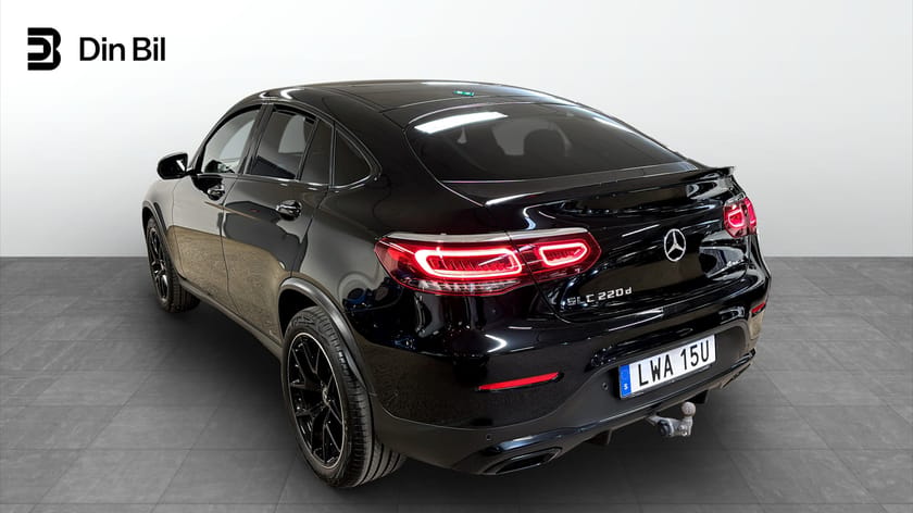 Bild 3 av Mercedes-Benz GLC 220 d Coupé 4MATIC Coupè 9G-Tronic 194hk/AMG Line/Drag/S+Vhjul