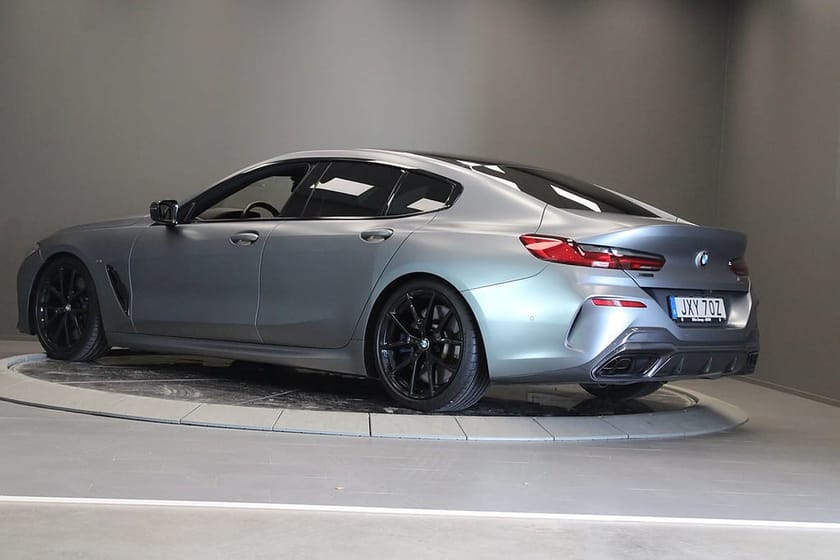 Bild 4 av BMW M850i xDrive Gran Coupe Panorama Night vision B&W ljud